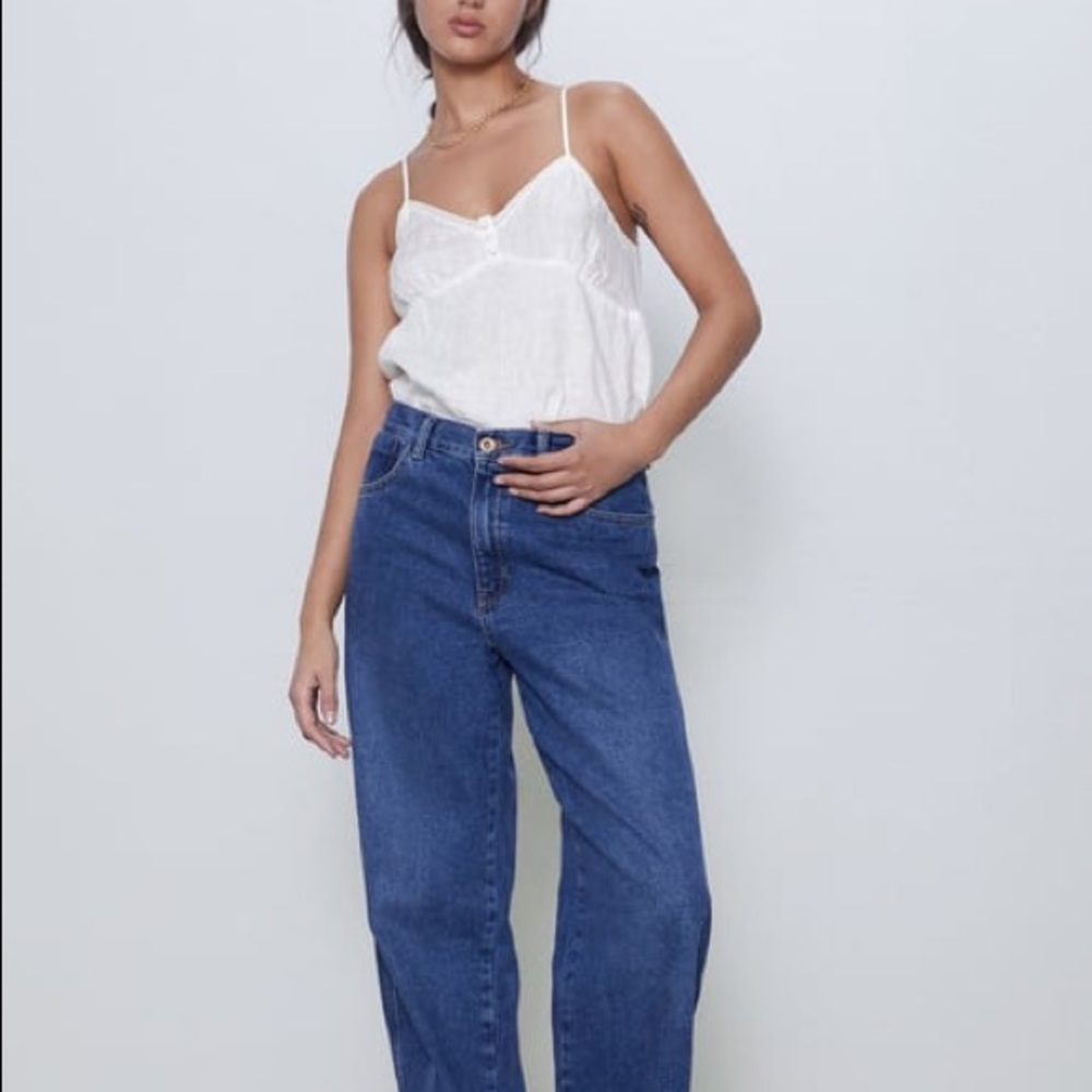 Zara linen top